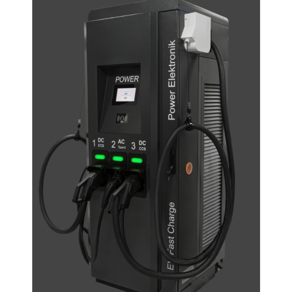PWR33 COMMERCIAL EV CHARGER 120kW DC+ 22kW AC -ST04751